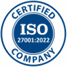 ISO 27001:2022 certified